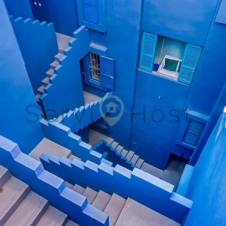 Breathtaking Loft La Muralla Roja, Wifi, 2br 公寓