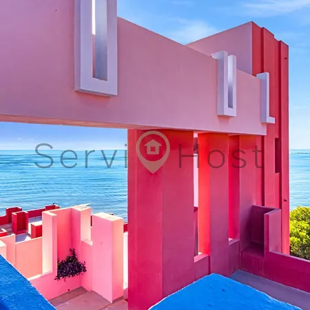 Apartment Breathtaking Loft La Muralla Roja, Wifi, 2br *