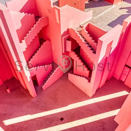 Breathtaking Loft La Muralla Roja, Wifi, 2br Apartment