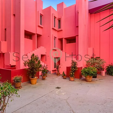 Breathtaking Loft La Muralla Roja, Wifi, 2br Apartment *