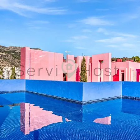 Breathtaking Loft La Muralla Roja, Wifi, 2br Apartment Calpe