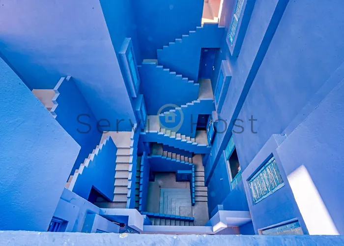 Breathtaking Loft La Muralla Roja, Wifi, 2br *