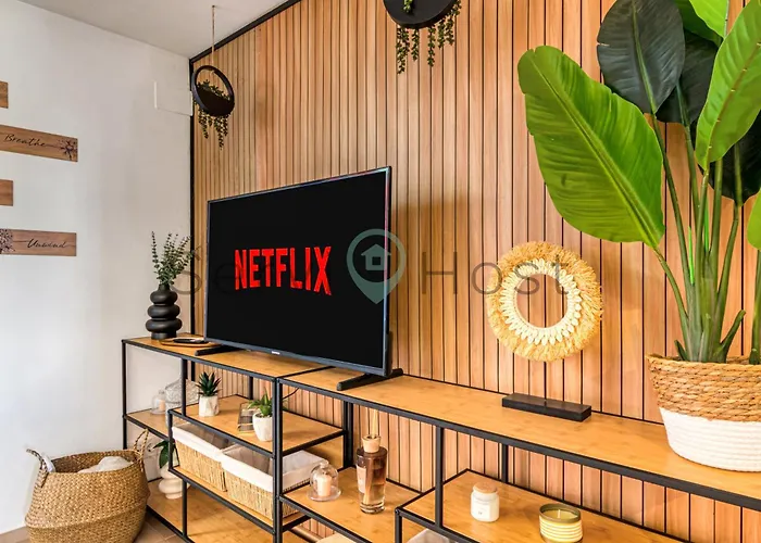 Breathtaking Loft La Muralla Roja, Wifi, 2br 公寓