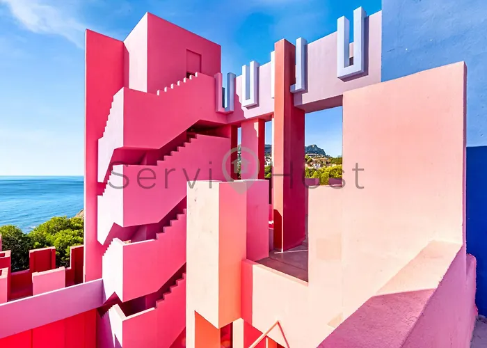 Breathtaking Loft La Muralla Roja, Wifi, 2br 公寓