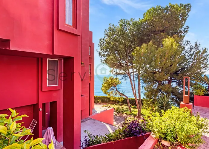 Breathtaking Loft La Muralla Roja, Wifi, 2br 卡尔佩