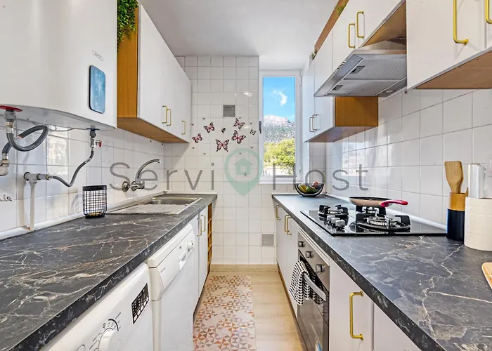 Breathtaking Loft La Muralla Roja, Wifi, 2br 公寓 卡尔佩