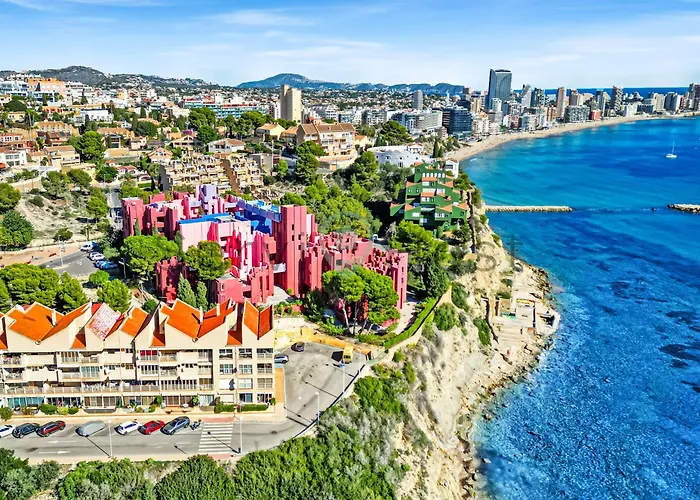 公寓 Breathtaking Loft La Muralla Roja, Wifi, 2br 卡尔佩