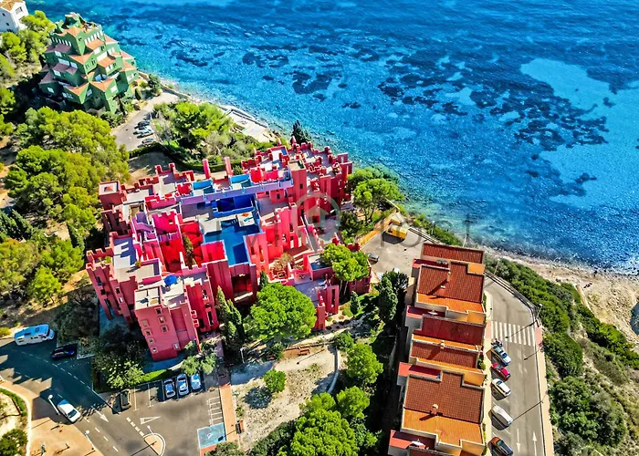 公寓 Breathtaking Loft La Muralla Roja, Wifi, 2br 卡尔佩