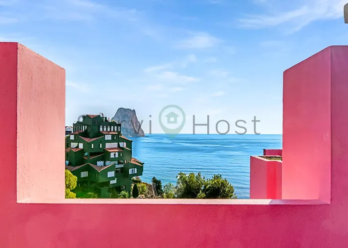 Breathtaking Loft La Muralla Roja, Wifi, 2br 公寓