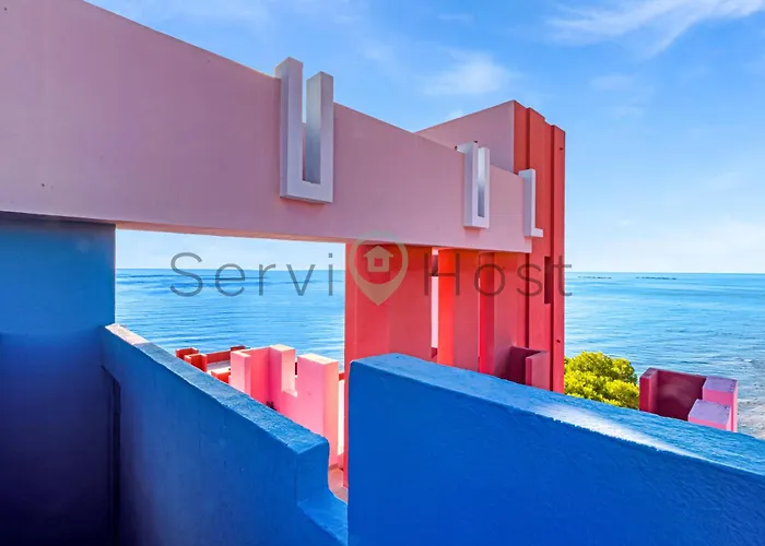 Breathtaking Loft La Muralla Roja, Wifi, 2br 公寓 *