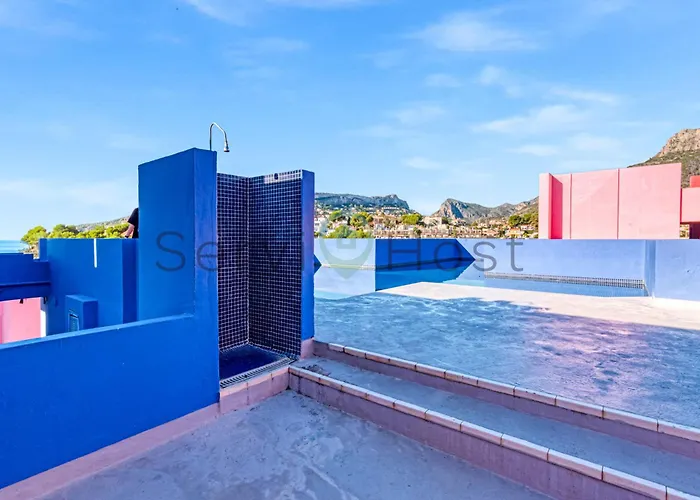 公寓 Breathtaking Loft La Muralla Roja, Wifi, 2br *