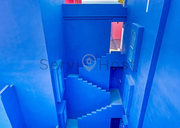 公寓 Breathtaking Loft La Muralla Roja, Wifi, 2br