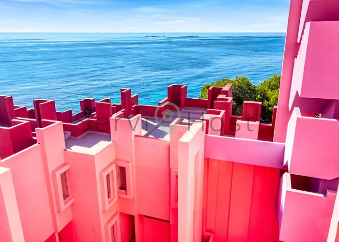 Breathtaking Loft La Muralla Roja, Wifi, 2br 卡尔佩